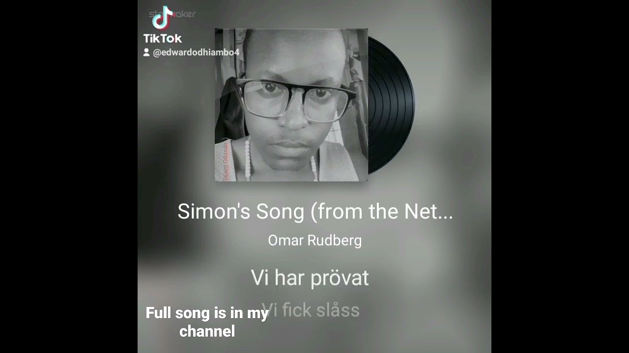 Watch Simon's song from the Netflix series Young Royals(cover) #omarrudberg #youngroyals on YouTube Watch Simon's song from the Netflix series Young Royals(cover) #omarrudberg #youngroyals on YouTube