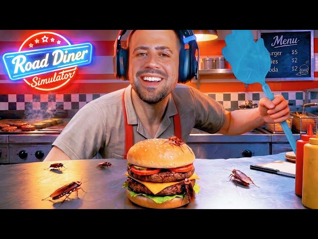  ABRÍ MI PROPIO BAR DE CARRETERA 🍳 Road Diner Simulator 