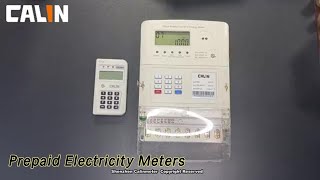 Smart Prepaid Electricity Meters Dual Tariff 3 Phase IP54 IEC62056 - 21