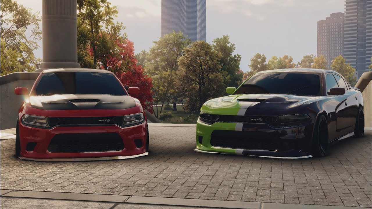 NFS Unbound - Dodge Charger SRT Hellcats highway Cutting Up