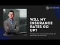 We discuss the impact a car accident will have on your insurance premiums - even if you are not at fault.