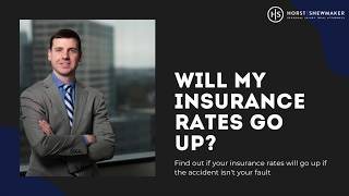 Will insurance rates go up after an accident in Georgia?