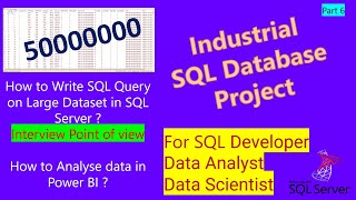sql project | sql portfolio project | data science sql project | data analyst sql project | part 6