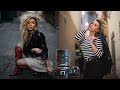 Urban portraits using a 50mm F0.95 lens | behind the scenes