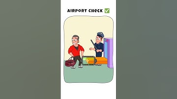 Airport security checkup: Impossible date 😍 Android X iOS #shorts
