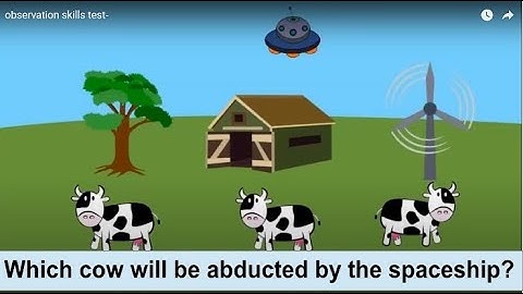 Observation Skills Test. How good is your detective skill?