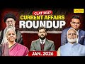 January 2026 Current Affairs Monthly Recap for CLAT | Current Affairs for CLAT 2027