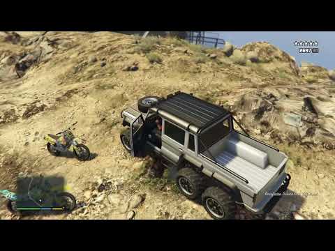 GTA 5 - Franklin, Michael and Trevor/Five Star Escape From MOUNT CHILIAD # 13