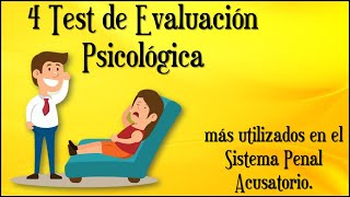 4 Test de Evaluación Psicológica para víctimas más utilizados en el Sistema Penal Acusatorio.