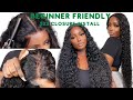 BEGINNER FRIENDLY EASY INSTALL 5X5 CLOSURE WIG | WATERWAVE WIG FT YOLISSA HAIR