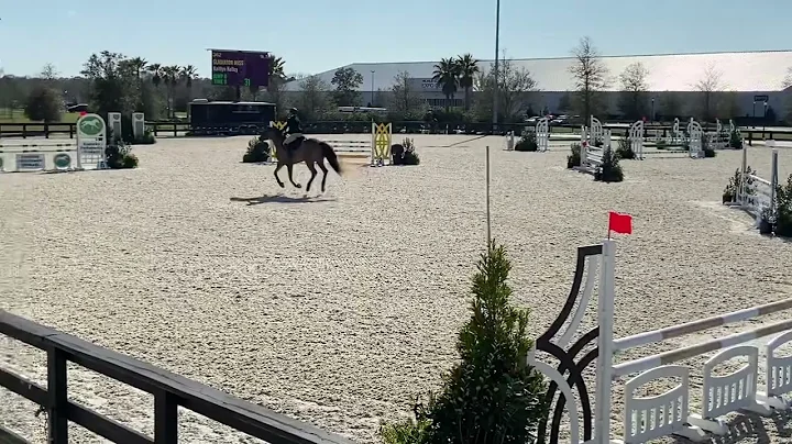Gladiator miss and Kaitlyn Kelley in the 1.0m at W...