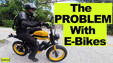 The PROBLEM With Electric Bikes