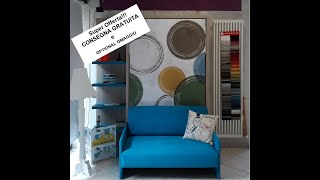 OUTLET Letto a scomparsa con divano ALTEA SOFA' 120 Clei PRONTA CONSEGNA OMAGGIO