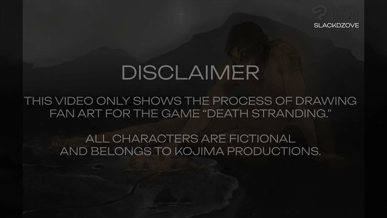 Death Stranding. Sam Porter (Fanart Timelapse)