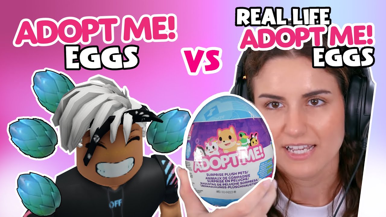 Wir öffnen 10 ADOPT ME Real Life EGGS! Ziehe ich endlich den Drachen?