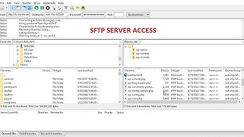 EasyWP namecheap SFTP server Access, file download and edit in VS Code