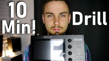 MPC ONE - Making DRILL in 10 Min / MIXING Workflow on the Mpc!