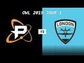 Overwatch league 2019 JOUR 1 Philadelphia Fusion contre London Spitfire MATCH COMPLET