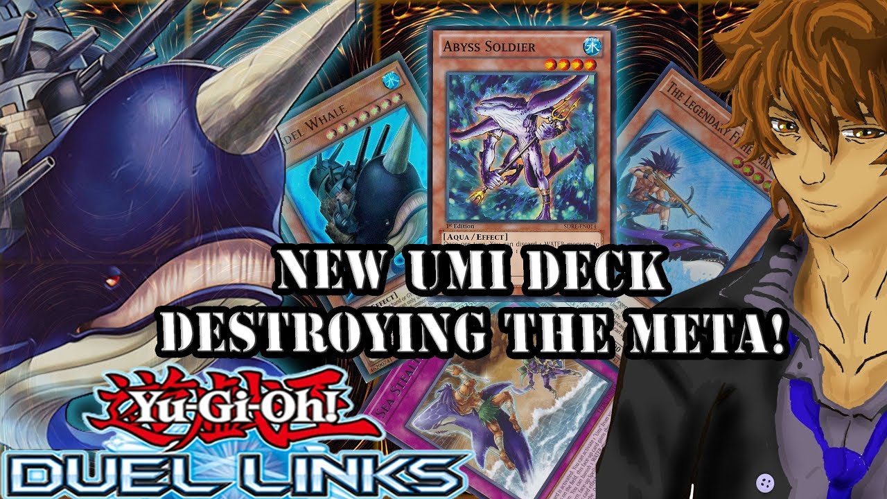 NEW UMI DECK DESTROYING THE META! YuGiOh Duel Links YouTube