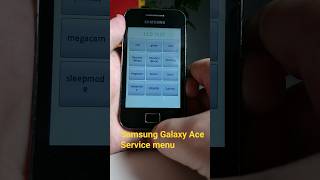 Secret Menu in Samsung Galaxy Ace S5830