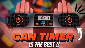 Is The Gan Smart Timer the Best Cubing Timer ? @GANCUBEOFFICIAL
