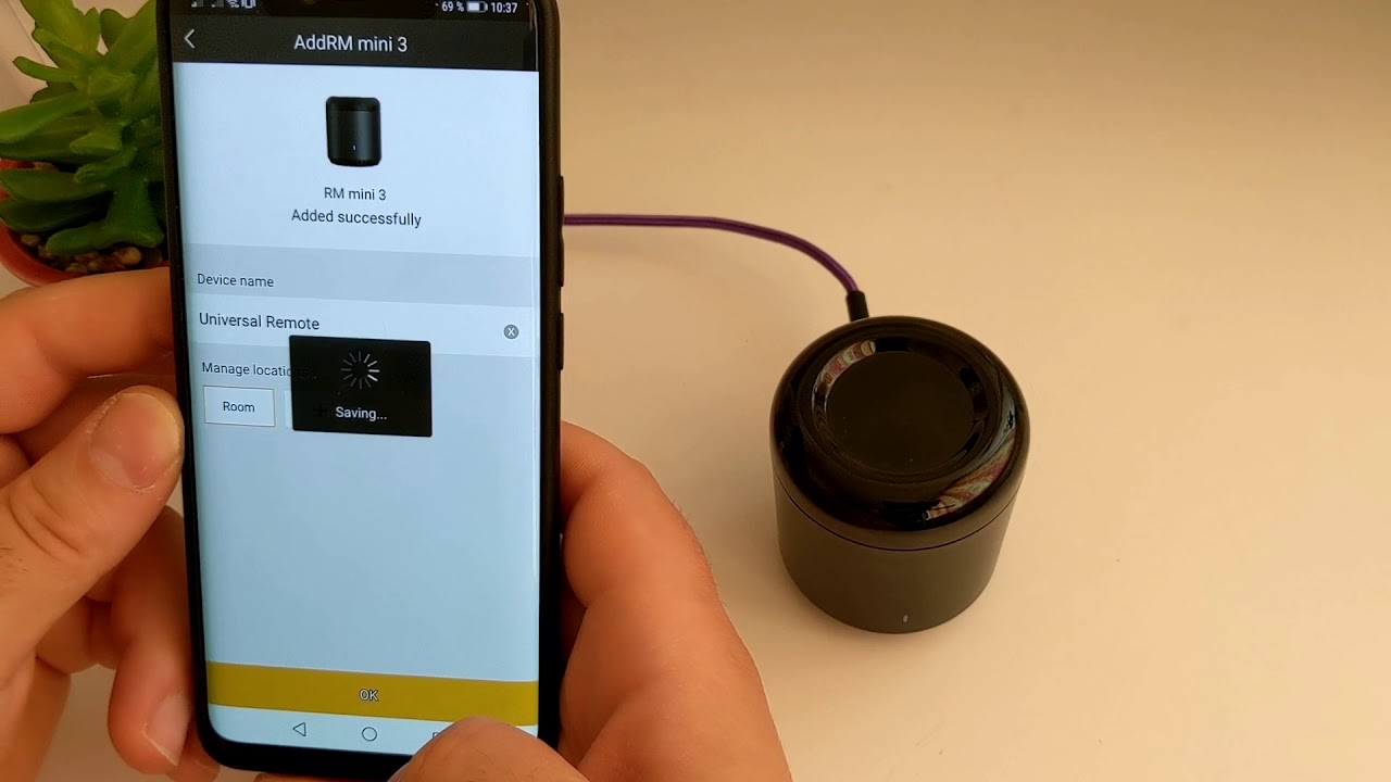 Broadlink RM Mini 3 Universal WiFi IR Wireless Smart Home Remote ...