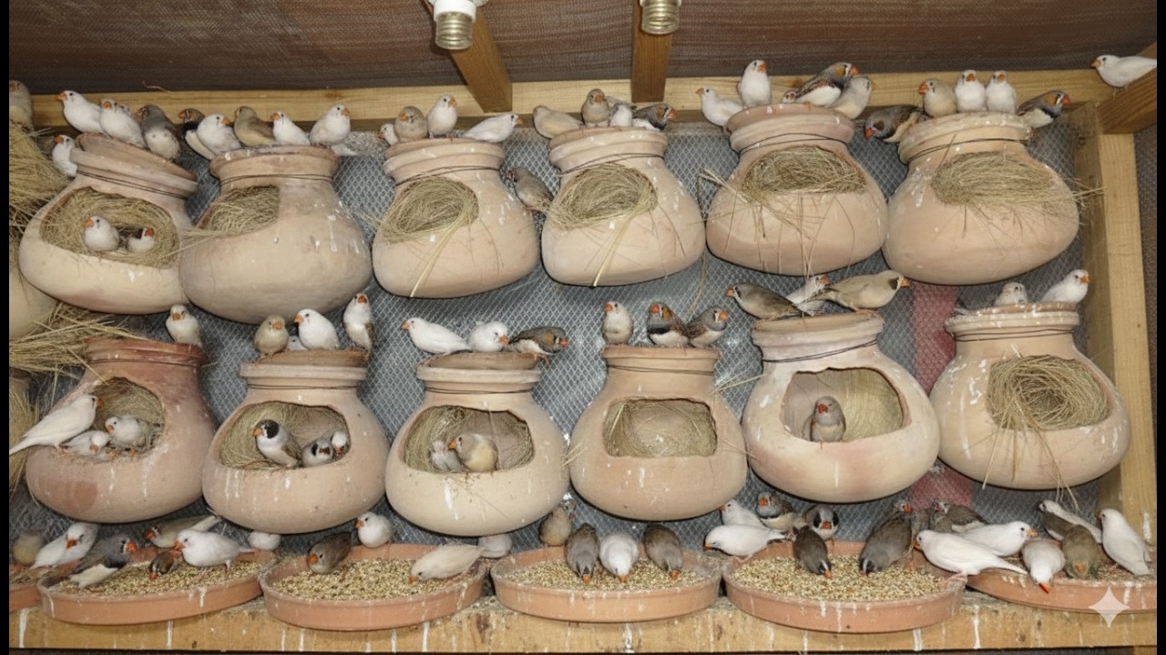 Inside My Massive Finch Farm | Complete Breeding Tour & Real Results