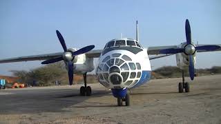 Drugaya Africa Som Antonov 30 at Galkayo 2014+