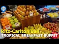 Nusa Dua Bali Luxury Hotel - 5 Star Ritz-Carlton&#39;s Fabulous Breakfast Buffet