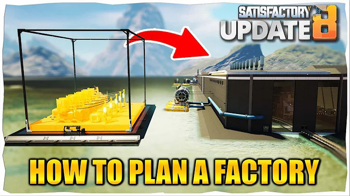 How To Plan Building Factories With Blueprints in Satisfactory Update 8 - DayDayNews