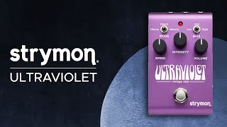 Strymon Ultraviolet Sound Demo No Talking With Roland S-1 Synth Chorus Vibrato