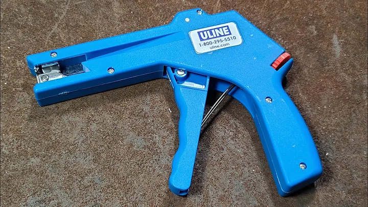 Performance Tool/ULine Automatic Zip & Cable Tie Binding Tool Review