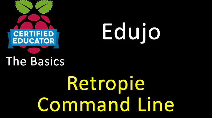 24 RetroPie Arcade Switching to Command Line (Part 3) - Edujo