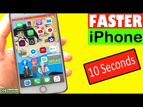 Kuinka tehdä iPhonesta nopeammin poistamalla RAM-muisti 10 sekunnissa