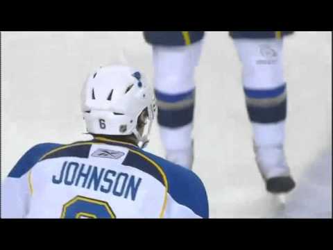 Erik Johnson scores in his own Goal - January 26th, 2011