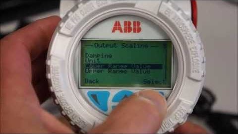 ABB 266 Basic flow transmitter setup