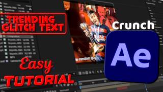 Trending Glitch Text - After Effects Tutorial