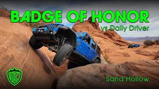 The Fallen Badge of Honor Trail Sand Hollow