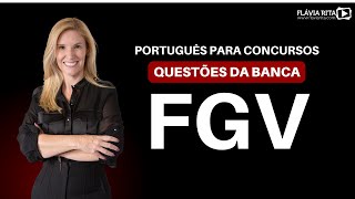 Português para Concursos FGV: Correção da Lista 01 com a Prof.ª Flávia Rita