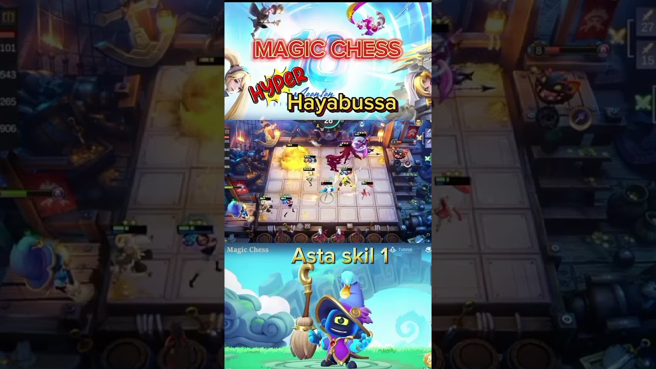Asta skill 1 MAGIC CHESS MLBB 