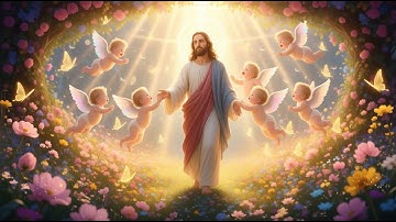 Jesus and His Angels  A Heavenly Visual | Peace, Healing & Blessings #JesusLive #GodIsGood