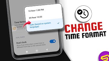 How to Change Time Format to 12 or 24 Hours on Xiaomi Phones | Change Clock Format on Redmi or POCO