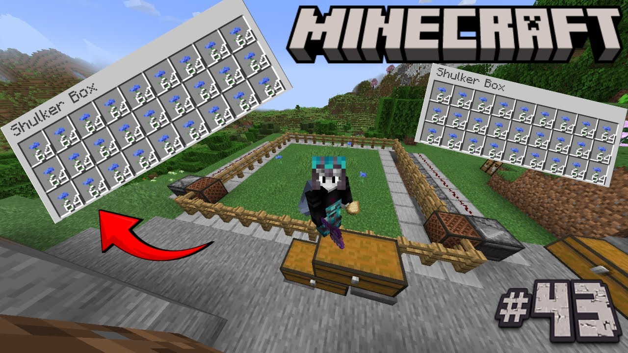 Building a CORNFLOWER FARM in Minecraft | Cornflower Farm for Blue Dye | Minecraft:43 |