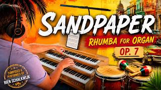 Sandpaper | Rhumba for Organ | An Original Organ Work by Rien Schalkwijk