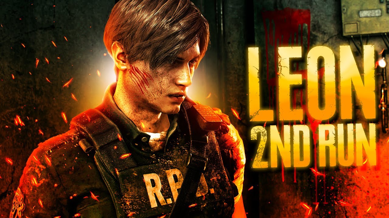 شروع سکند ران لیان رزیدنت اویل 2 ریمیک | RE2 REMAKE LEON 2ND RUN - YouTube