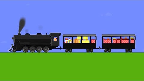 Numberblocks S13 Ep3 The Train (Algodoo)