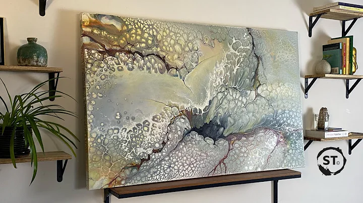 Intangible HUGE Ethereal Fluid Art | Translucent P...