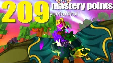 SNOWFEST GOT ME 209 MASTERY POINTS ON ALT !!