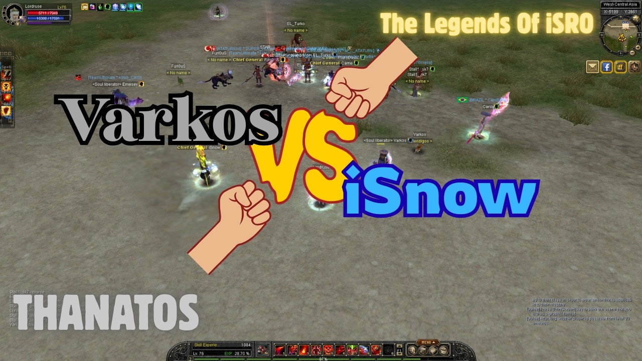 134 Lvl SS Devil Glaiver VS 134 Lvl SS Devil Warrior/Warlock l The Legends of iSRO l Thanatos