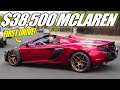 DRIVING the $38,500 MCLAREN!!! (FIRST DRIVE in 3 YEARS after the Crash)